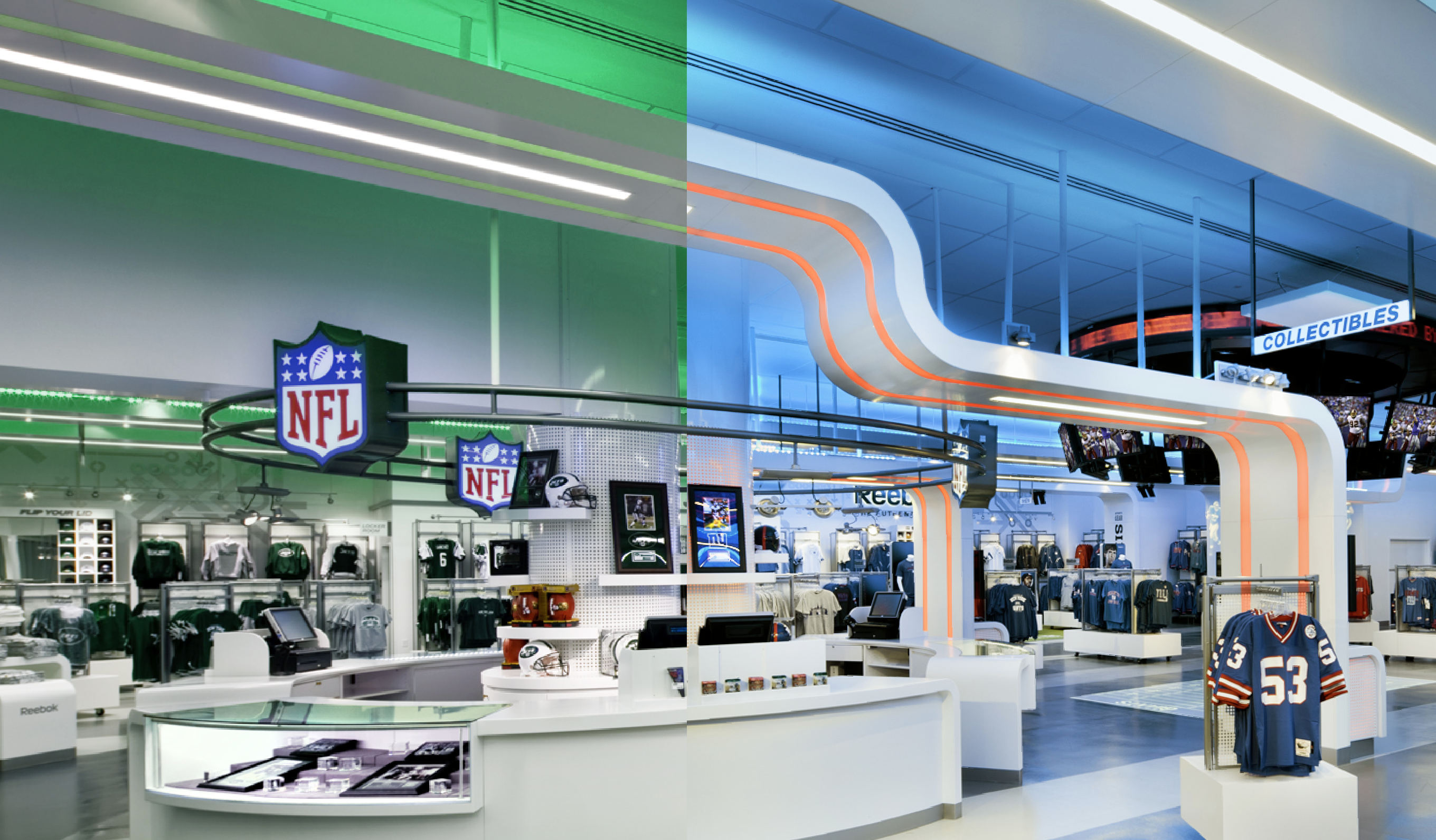 NFL Flagship Store Renovation & Fit-Out Project at MetLife Stadium