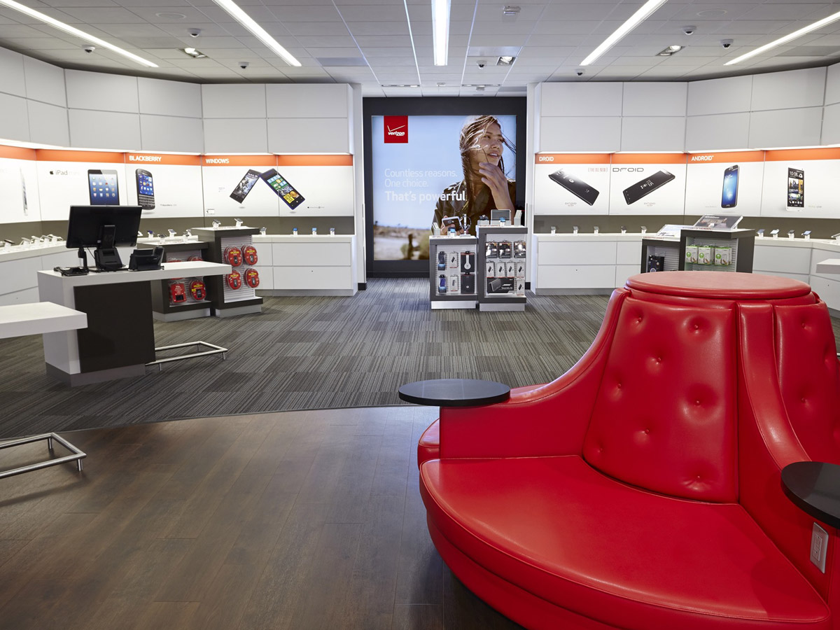 Verizon Smart Store - designed by Chute Gerdeman