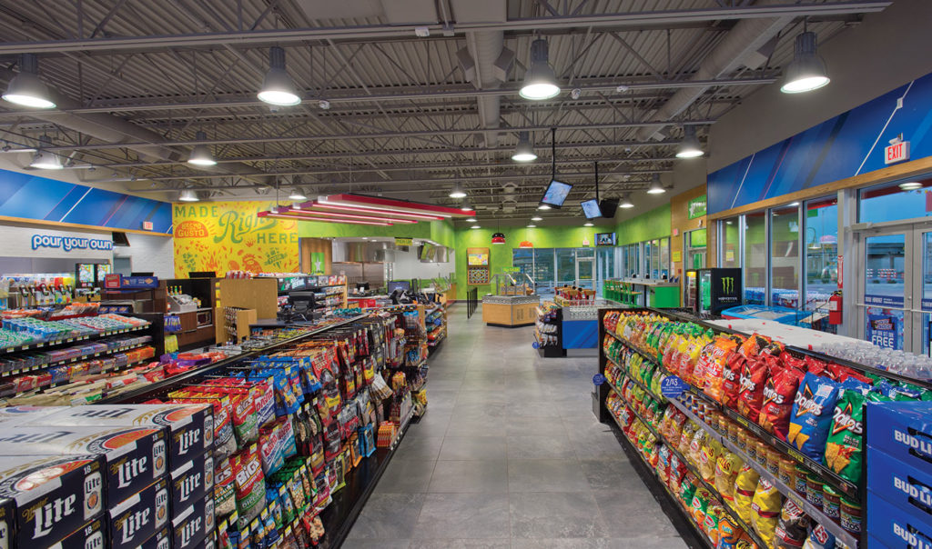 Stripes Scalable CStore and Food Chute Gerdeman