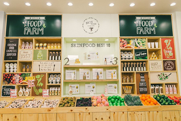 Skinfood display