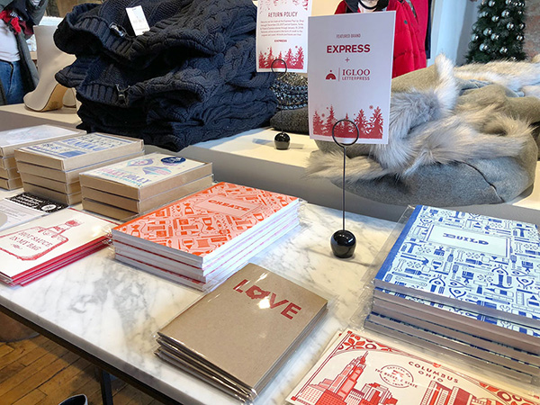 Express Pop-Up Igloo Letterpress