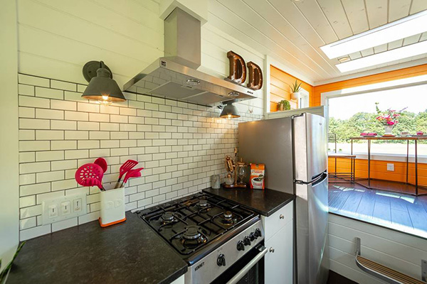 Dunkin Tiny Home Kitchen