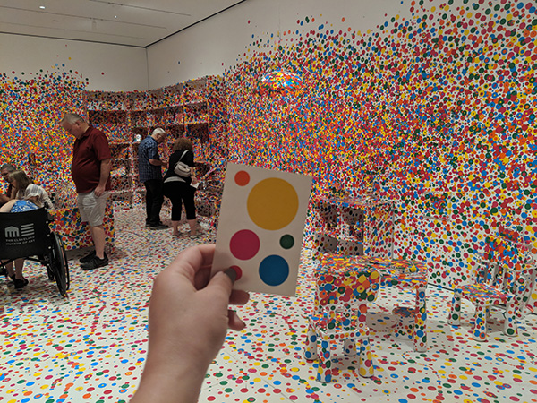 Yayoi Kusama’s Exhibit