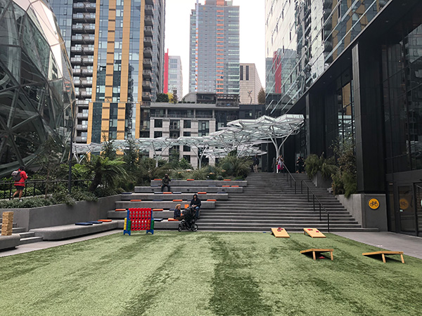 Amazon Spheres Green Space