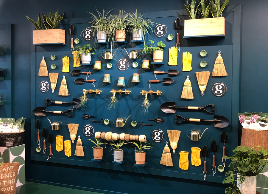 Greendigs wall display