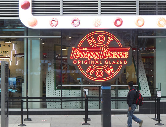 Krispy Kreme NYC Exterior