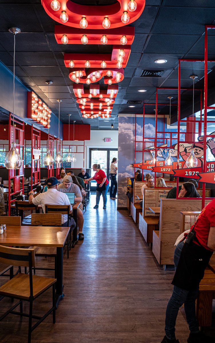 Pizza Inn Restaurant Design Chute Gerdeman